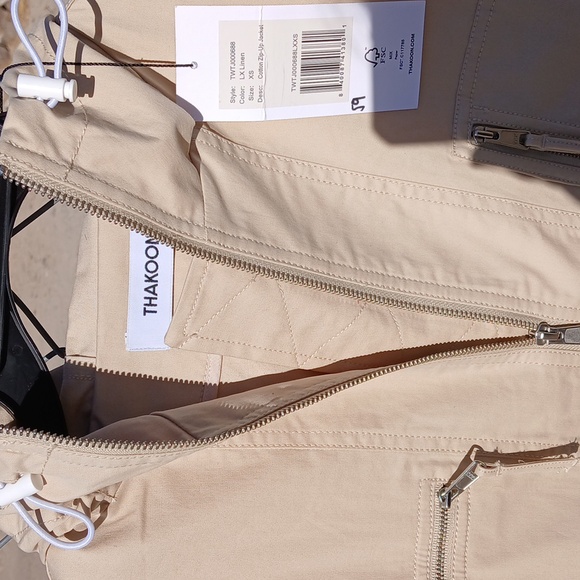 NWT Thakoon Cotton Tactical Jacket, Size XS - Picture 3 of 13